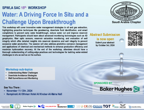 15th workshop – Water: A Driving Force In Situ and a Challenge Upon Breakthrough